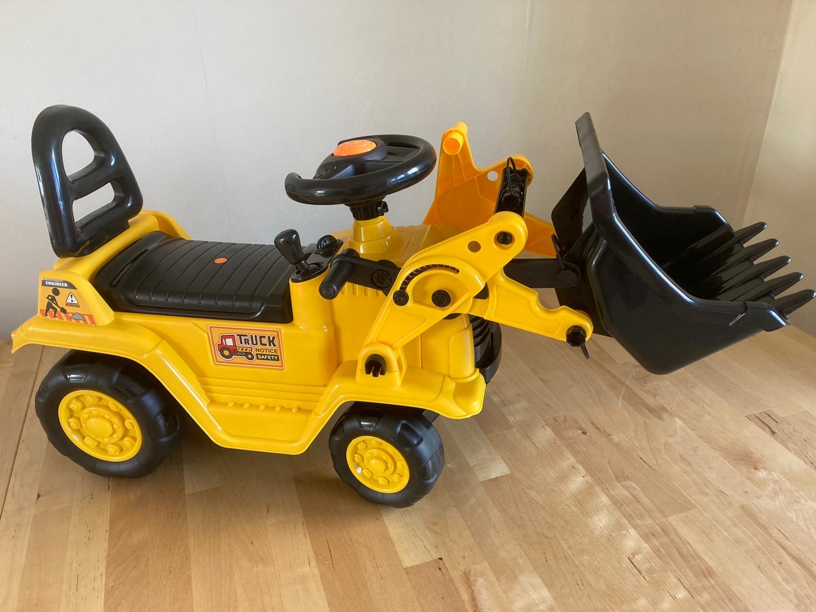 Small construction front loader